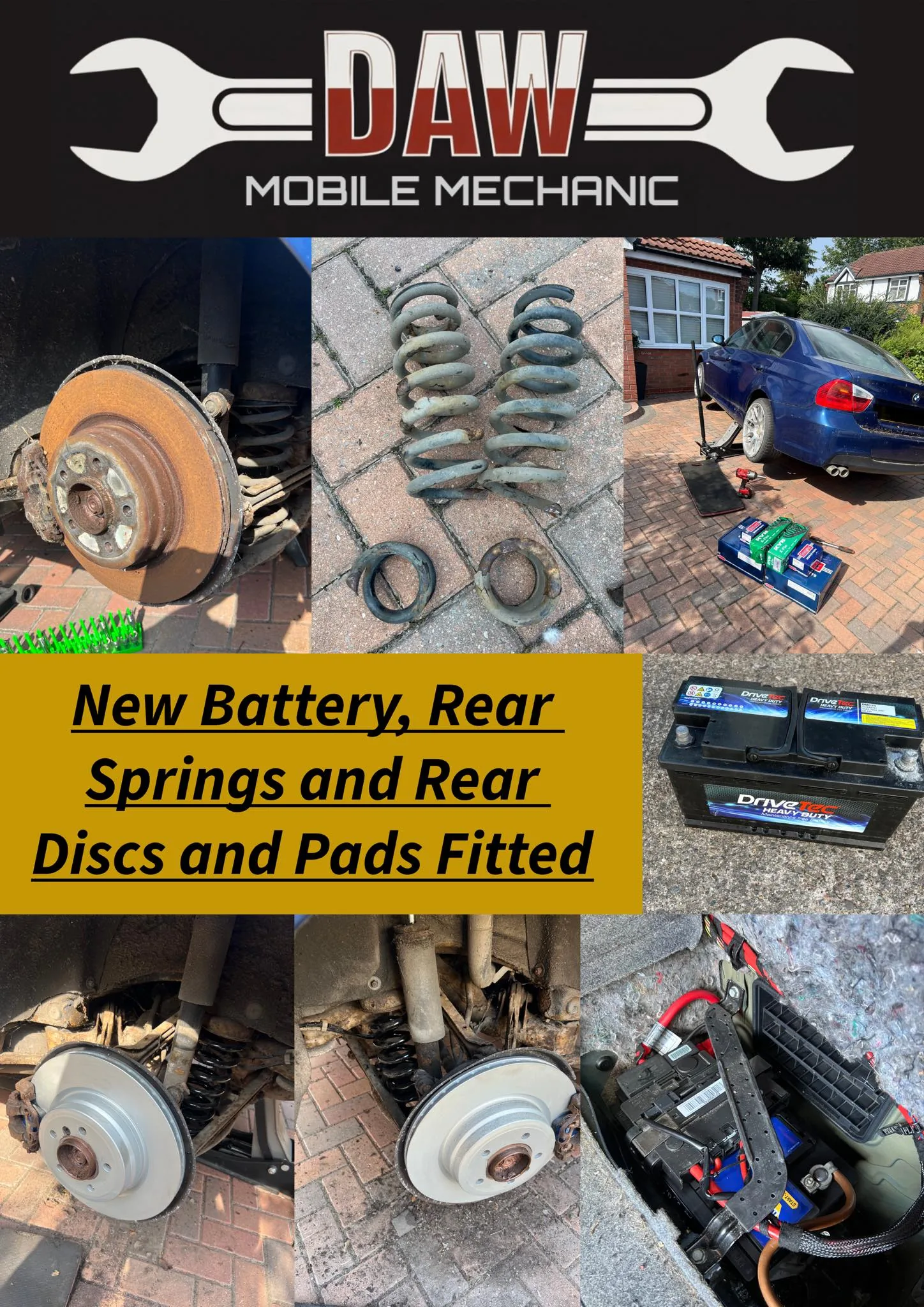 eplace a battery and carry out inspection as the car was sitting for a quiet long time